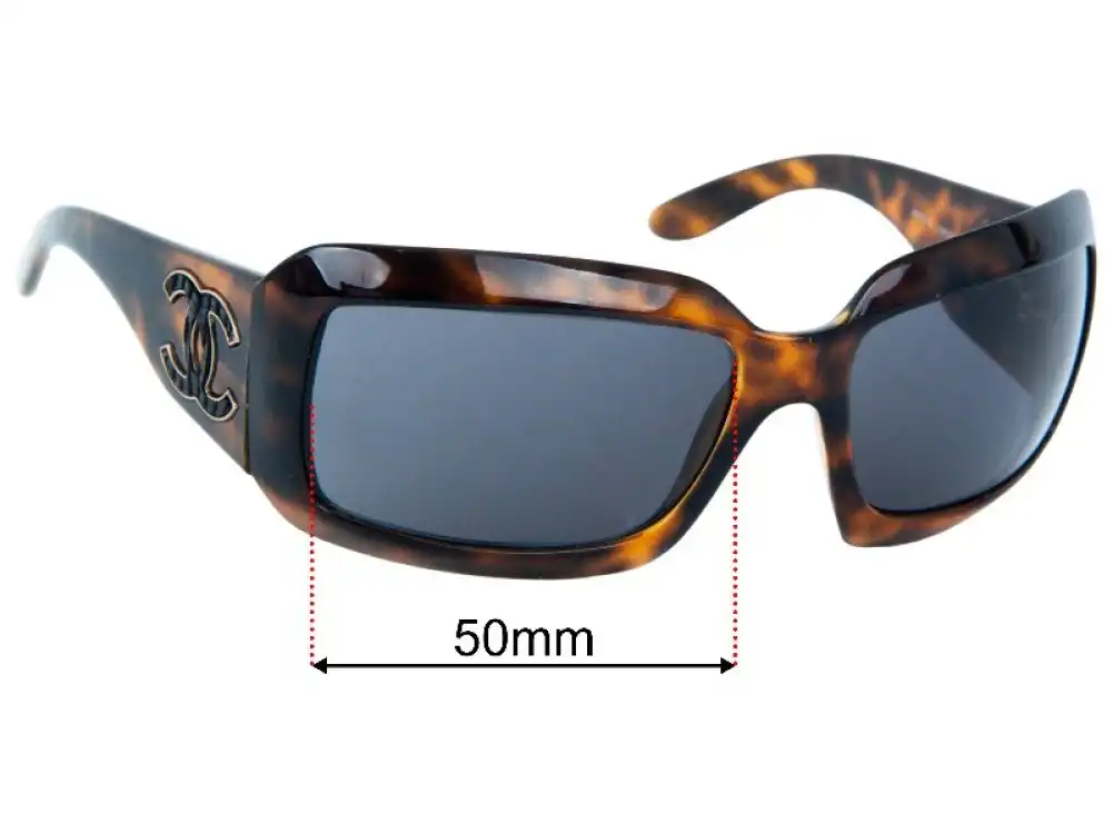 Replacement Lenses by Sunglass Fix™ for Chanel 6022-Q 60mm